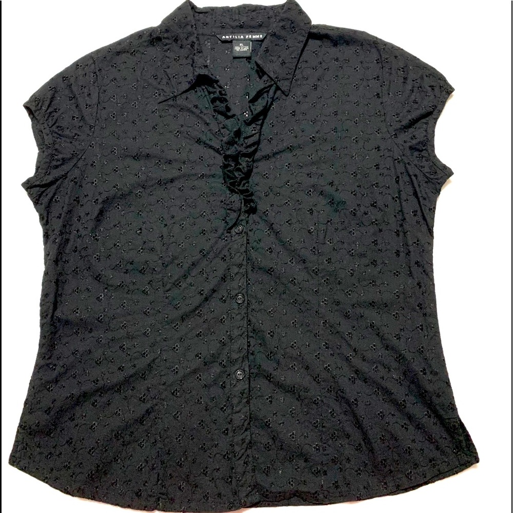 Antilia Femme black blouse